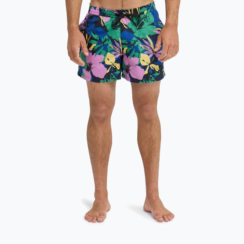 Herren-Badeshorts Quiksilver Everyday Printed Volley 15" dark navy interact floral 3