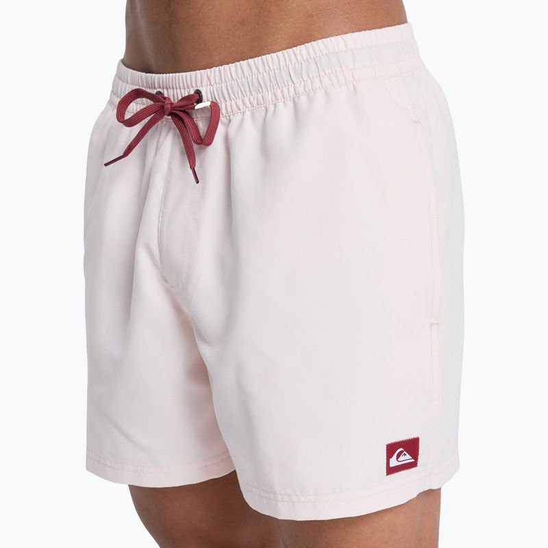 Herren-Badeshorts Quiksilver Everyday Solid Volley 15" rosewater 6