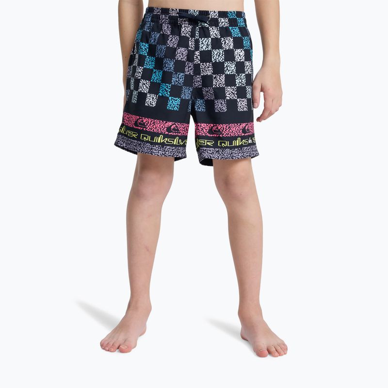 Kinder-Badeshorts Quiksilver Everyday Printed Volley 14" dark navy next gen 3