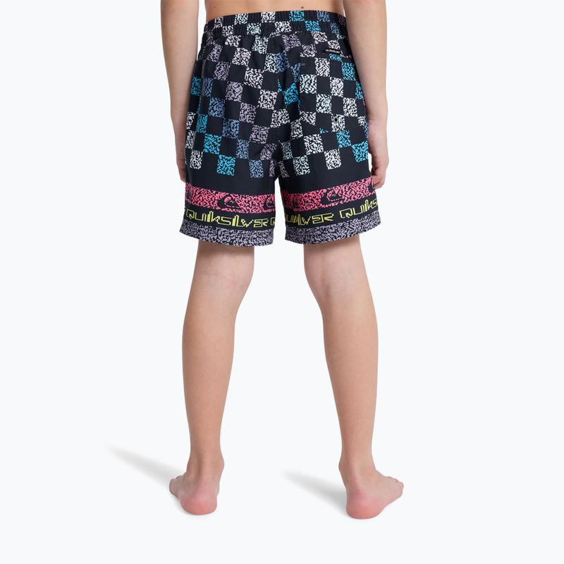 Kinder-Badeshorts Quiksilver Everyday Printed Volley 14" dark navy next gen 4