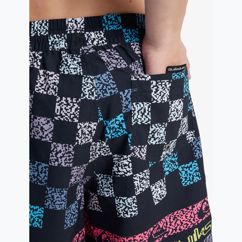 Kinder-Badeshorts Quiksilver Everyday Printed Volley 14" dark navy next gen 7