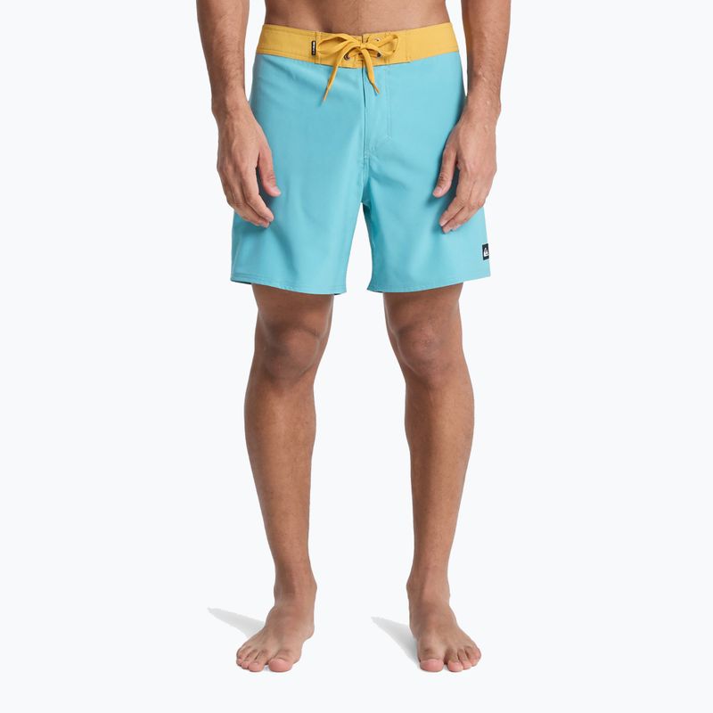 Herren-Badeshorts Quiksilver Surfsilk Kaimana 16" aqua 3