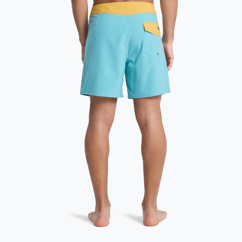 Herren-Badeshorts Quiksilver Surfsilk Kaimana 16" aqua 5