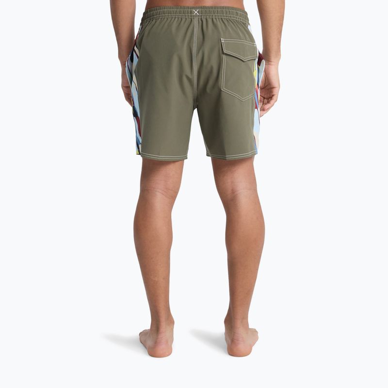 Herren Badeshorts Quiksilver Original Arch Volley 17" grape leaf 5