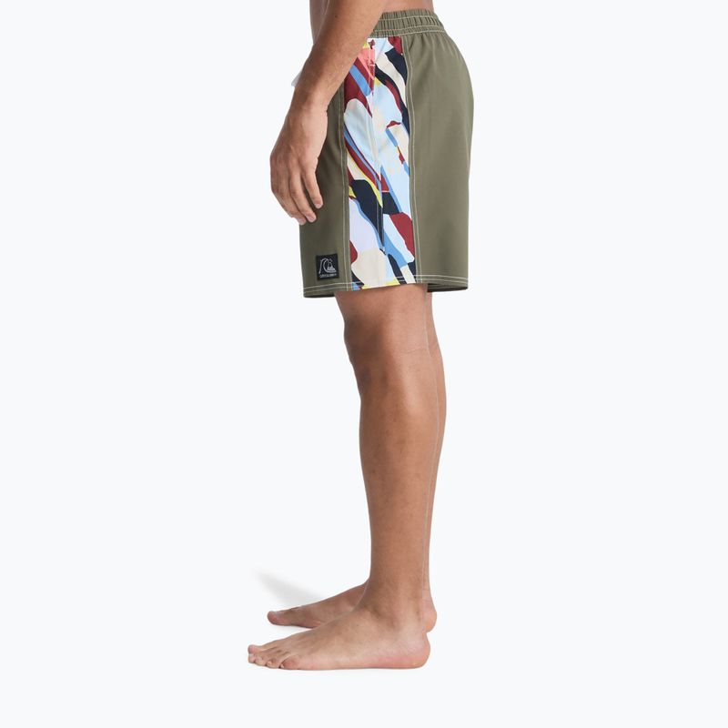 Herren Badeshorts Quiksilver Original Arch Volley 17" grape leaf 6