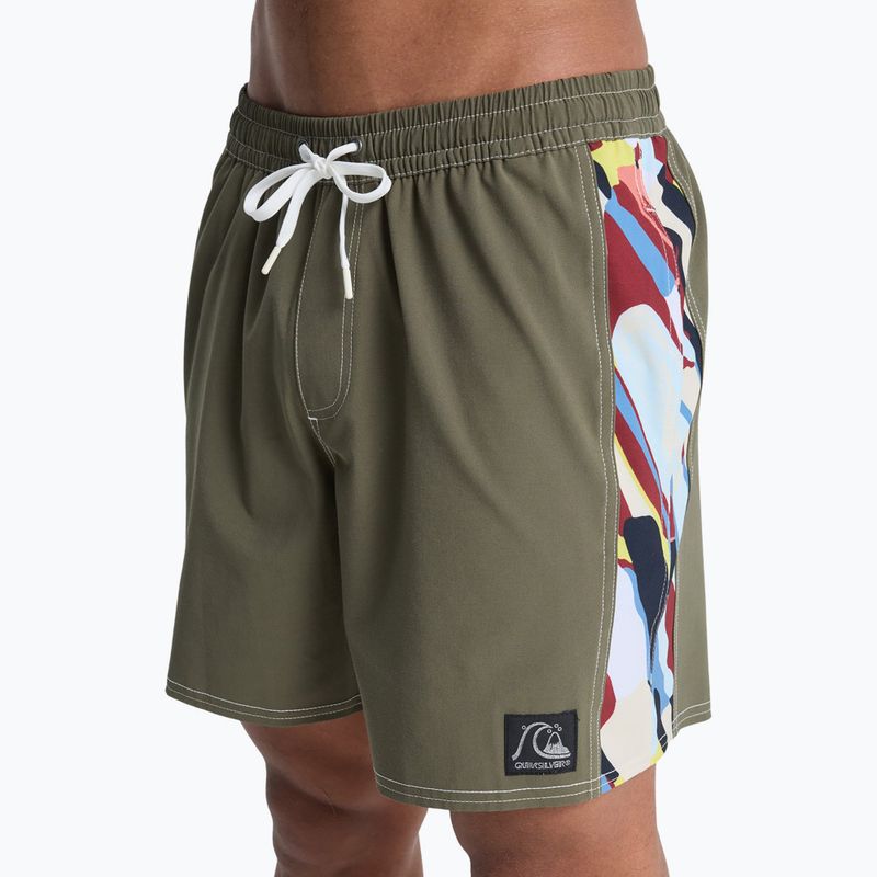 Herren Badeshorts Quiksilver Original Arch Volley 17" grape leaf 7