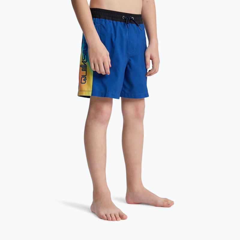 Kinder-Badeshorts Quiksilver Everyday Holmes Volley 16" monaco blue holmes 5