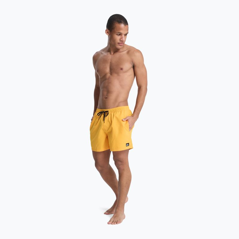 Herren Badeshorts Quiksilver Everyday Solid Volley 15" radiant yellow 4