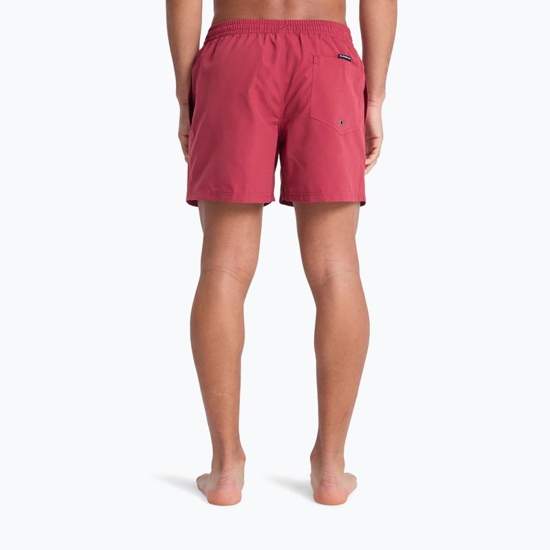 Herren-Badeshorts Quiksilver Everyday Solid Volley 15" burnt russet 5