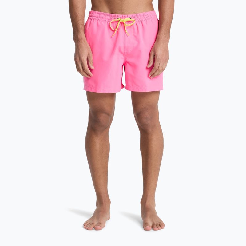 Herren-Badeshorts Quiksilver Everyday Solid Volley 15" pink lemonade 3