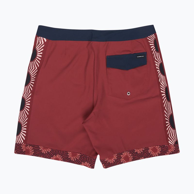 Herren Badeshorts Quiksilver Surfsilk Nomad 18" burnt russet 2