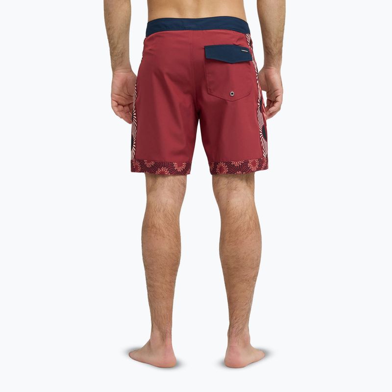 Herren Badeshorts Quiksilver Surfsilk Nomad 18" burnt russet 5