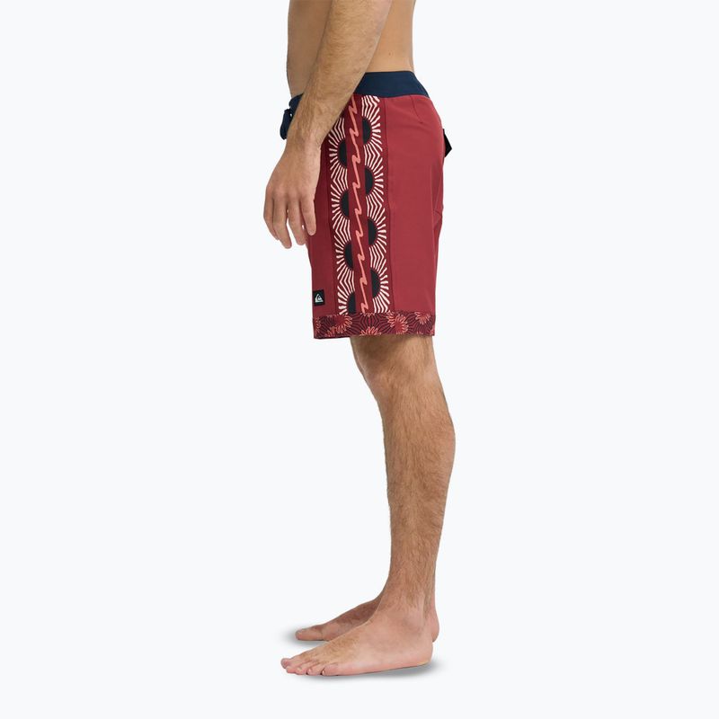 Herren Badeshorts Quiksilver Surfsilk Nomad 18" burnt russet 6