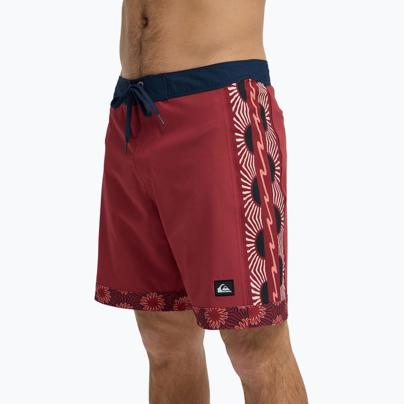 Herren Badeshorts Quiksilver Surfsilk Nomad 18" burnt russet 7