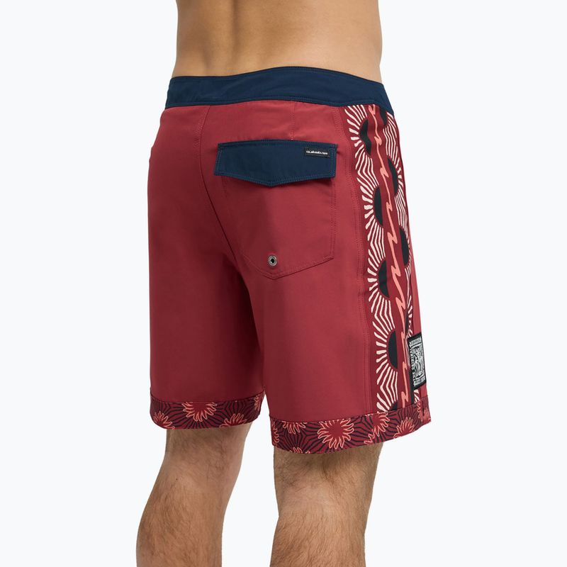 Herren Badeshorts Quiksilver Surfsilk Nomad 18" burnt russet 8