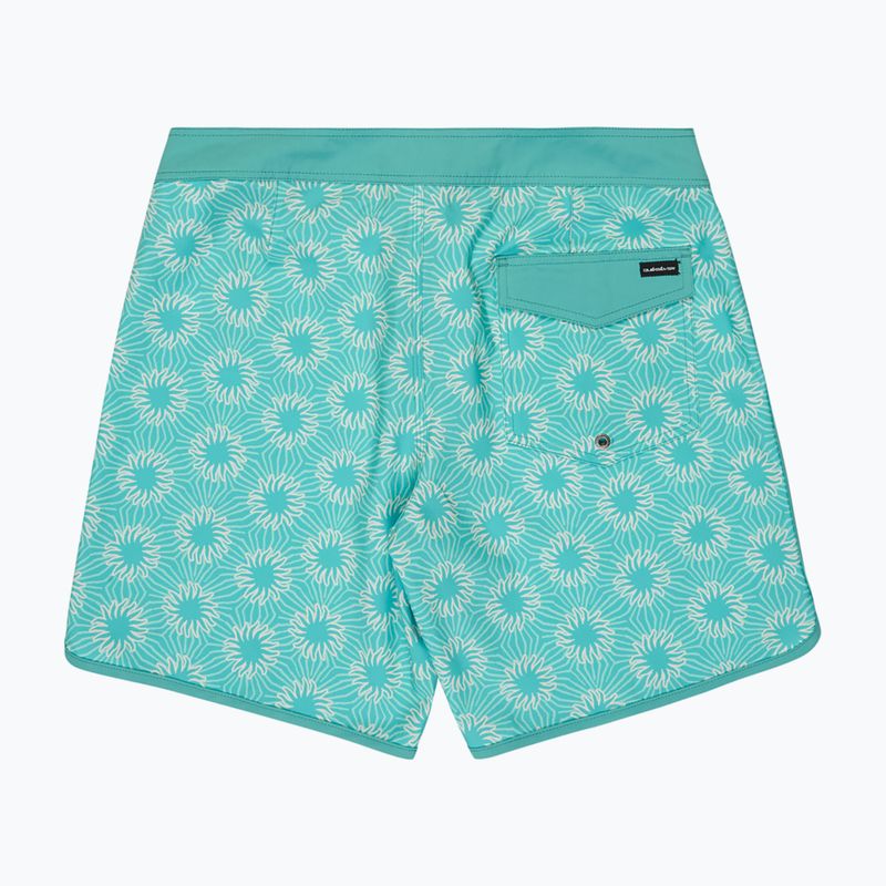 Herren-Badeshorts Quiksilver Surfsilk Scallop 18" aqua ocean mayhem 2