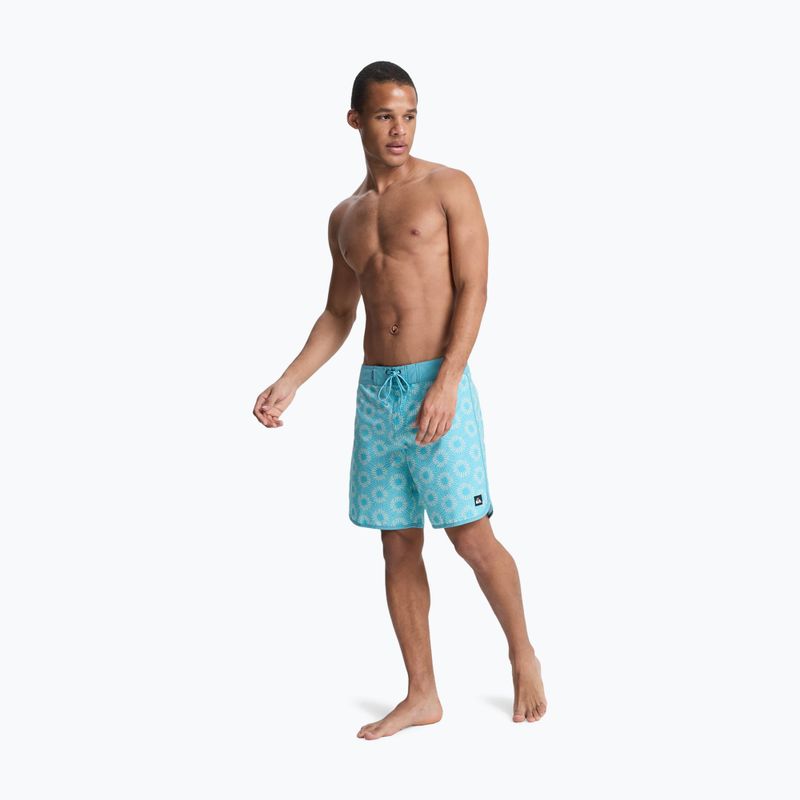 Herren-Badeshorts Quiksilver Surfsilk Scallop 18" aqua ocean mayhem 4