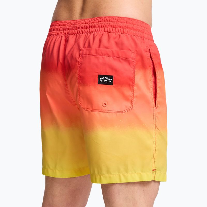 Herren Badeshorts Billabong All Day Fade Layback retro yellow 6