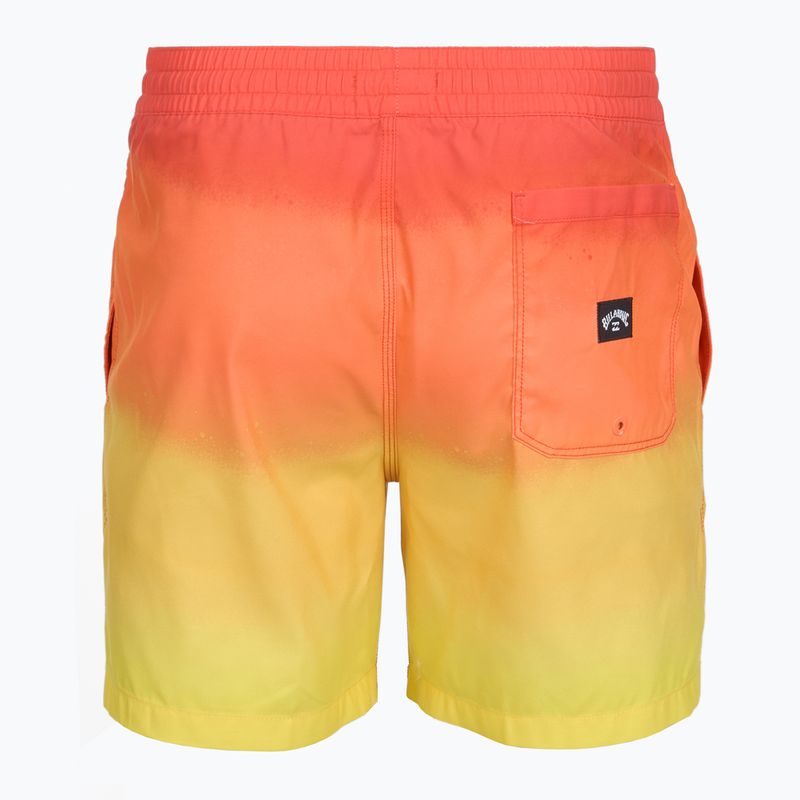 Herren Badeshorts Billabong All Day Fade Layback retro yellow 8