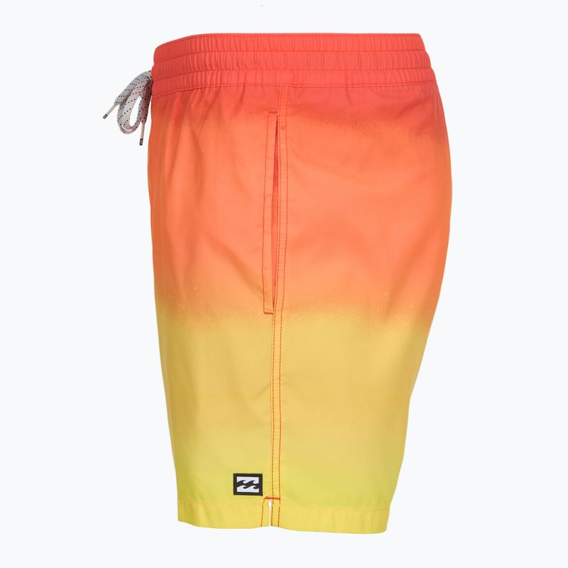 Herren Badeshorts Billabong All Day Fade Layback retro yellow 9