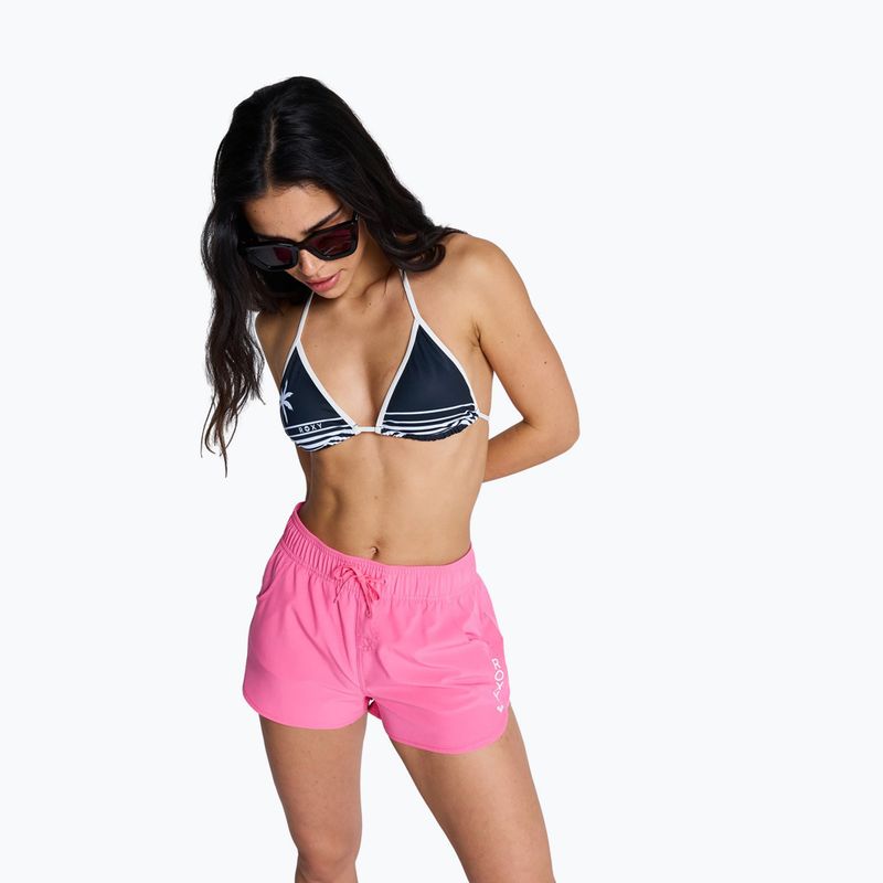 Damen Badeshorts ROXY Wave 2ʼʼ sangria sunset 4