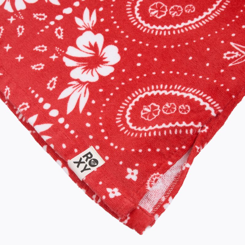Damenponcho ROXY Stay Magical Printed hibiscus boho bandana bico 4
