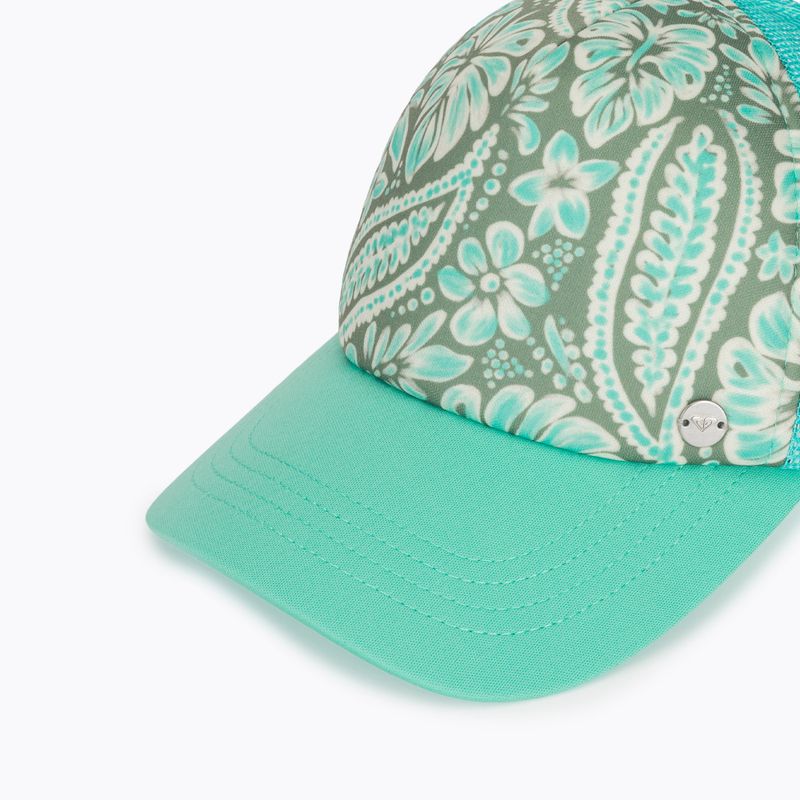 Damen Schirmmütze ROXY Beautiful Morning oil green wildside paisley 3