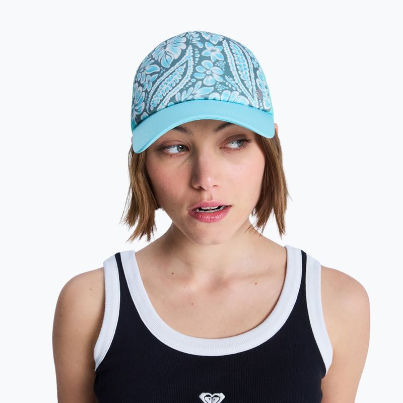 Damen Schirmmütze ROXY Beautiful Morning oil green wildside paisley 5