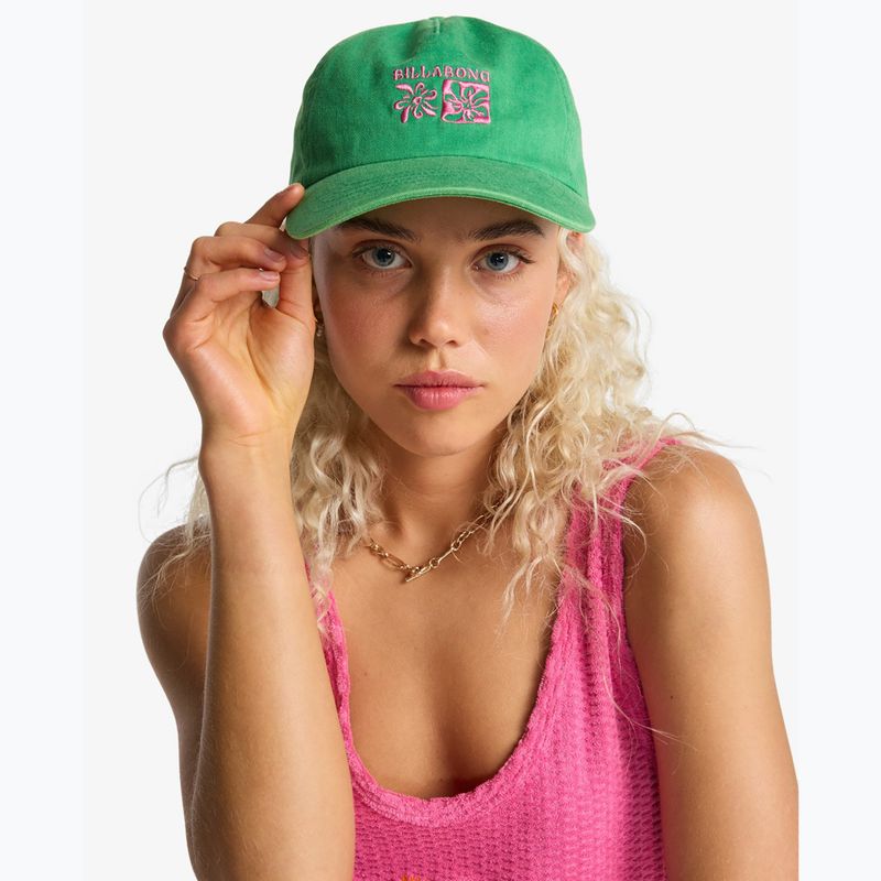 Damen-Basecap Billabong Hot Weather summer green 5