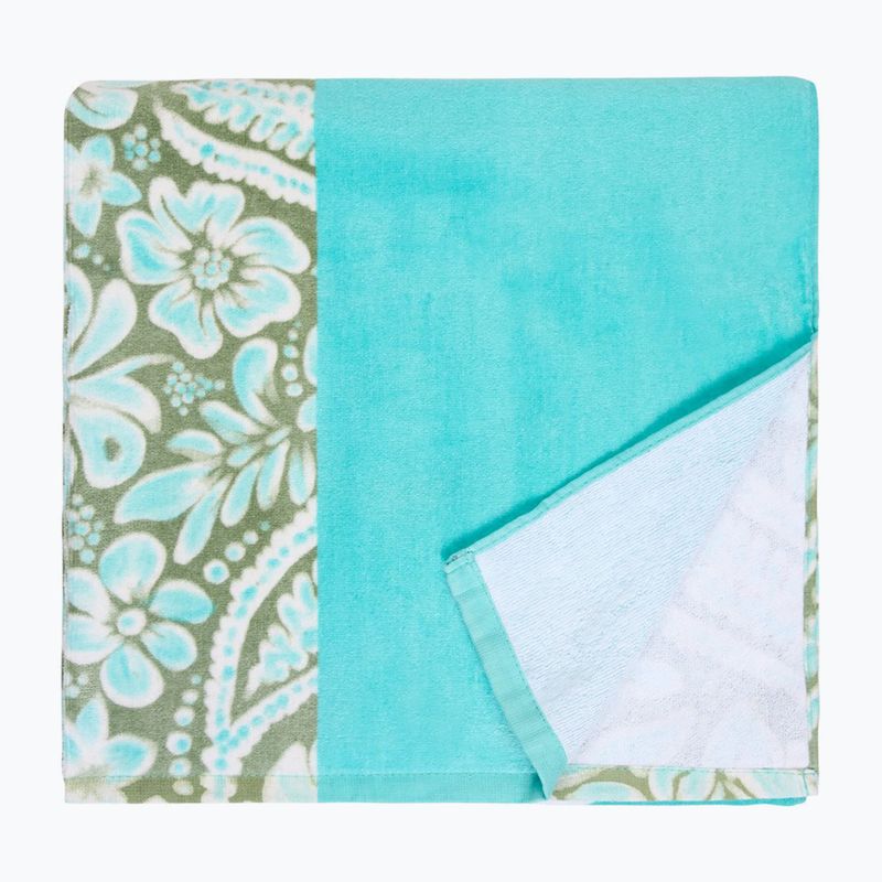 Strandtuch ROXY Cold Water Printed oil green wildside paisley 4