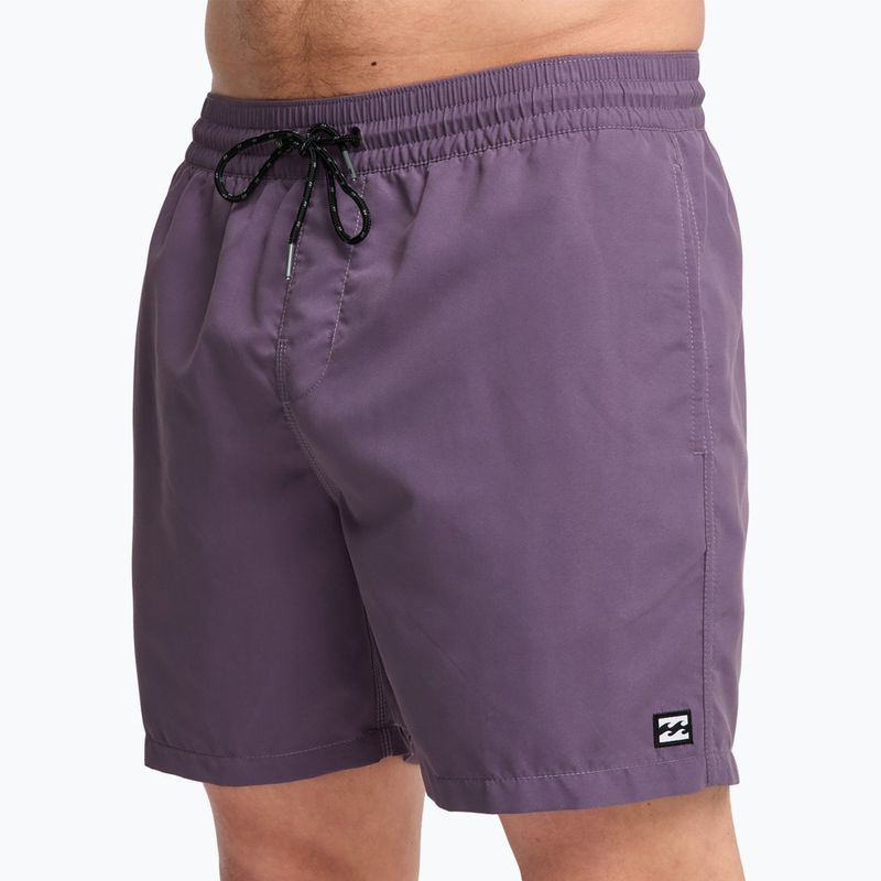 Herren Badeshorts Billabong All Day Layback dusty grape 7