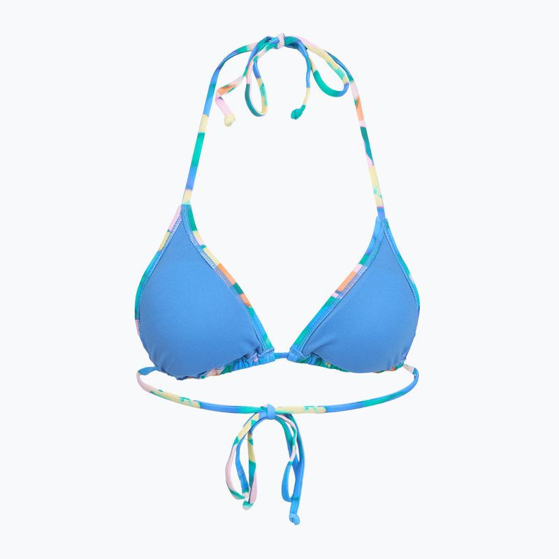 Oberteil des Badeanzugs Billabong Sol Searcher Multi Triangle aqua flowers 2