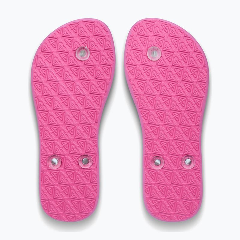 Kinder Flip-Flops ROXY Viva Jelly sangria sunset 3