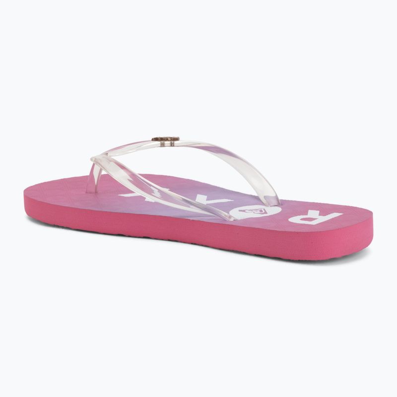 Kinder Flip-Flops ROXY Viva Jelly sangria sunset 3