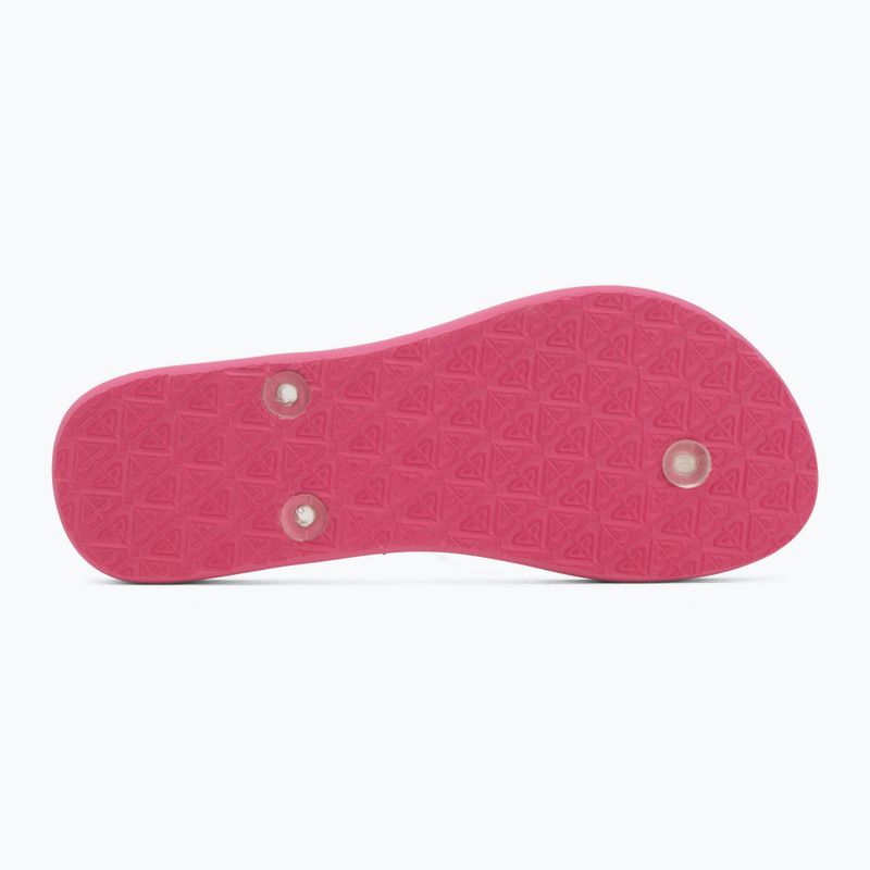 Kinder Flip-Flops ROXY Viva Jelly sangria sunset 4