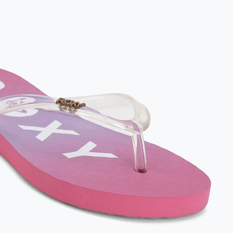 Kinder Flip-Flops ROXY Viva Jelly sangria sunset 7