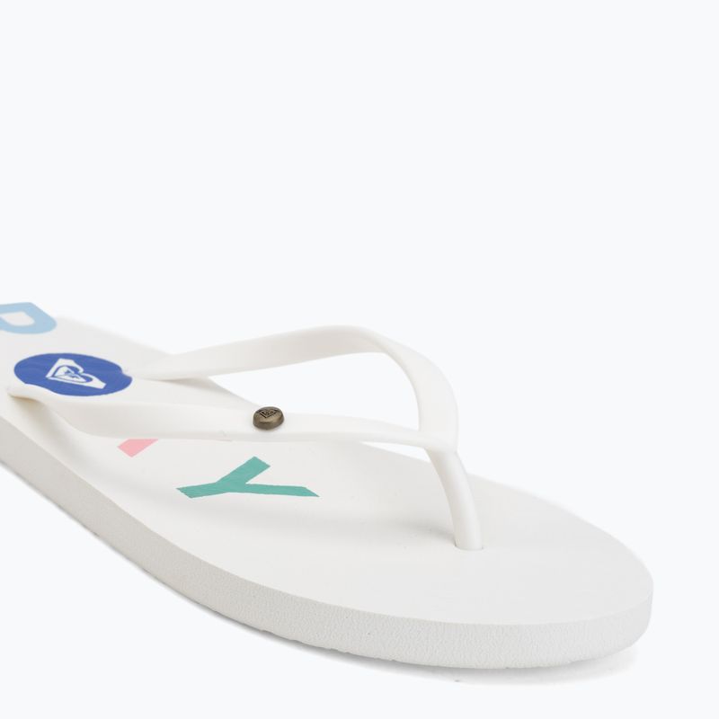 Damen Zehentrenner ROXY Sandy III white multi 1 7