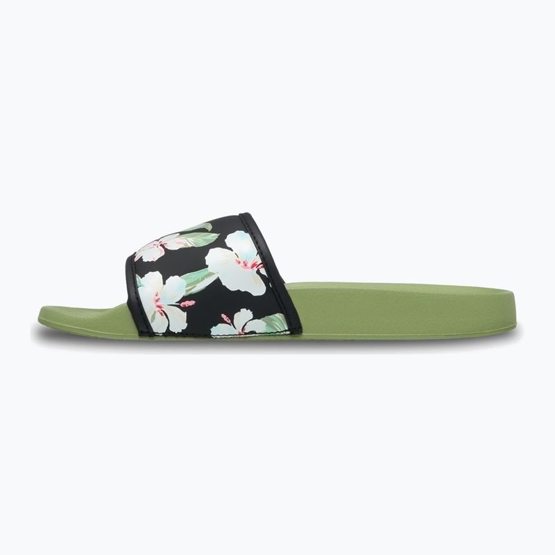 Damen Flip-Flops ROXY Slippy IV oil green 3