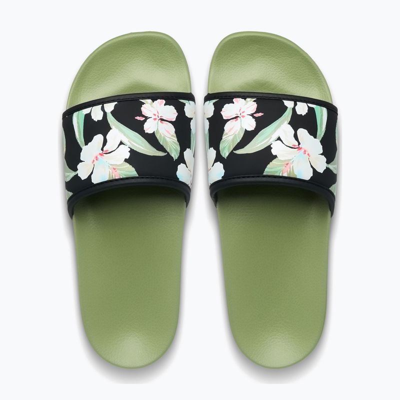 Damen Flip-Flops ROXY Slippy IV oil green 4