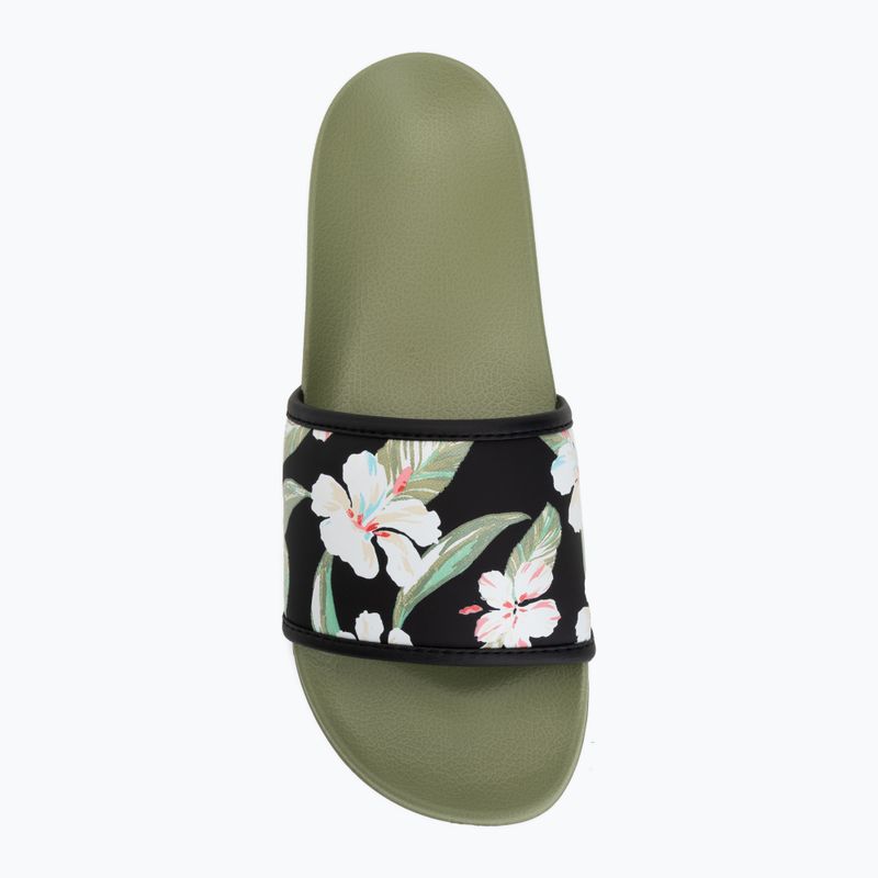 Damen Flip-Flops ROXY Slippy IV oil green 5
