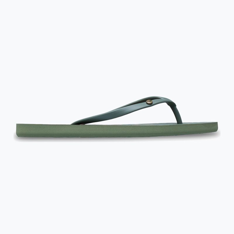 Damen Flip-Flops ROXY Sandy III oil green 2