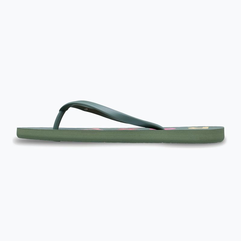 Damen Flip-Flops ROXY Sandy III oil green 3