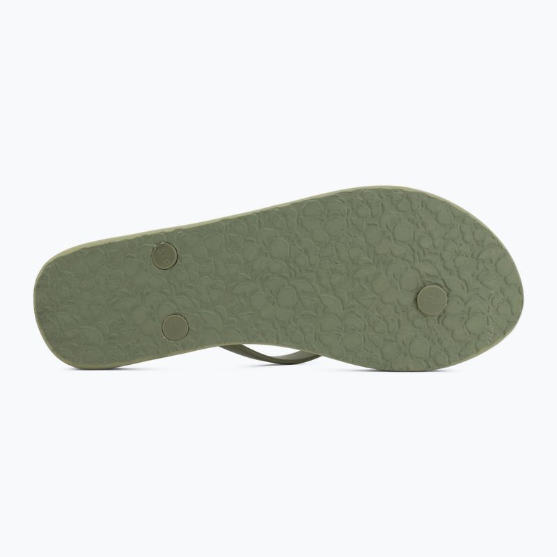 Damen Flip-Flops ROXY Sandy III oil green 4