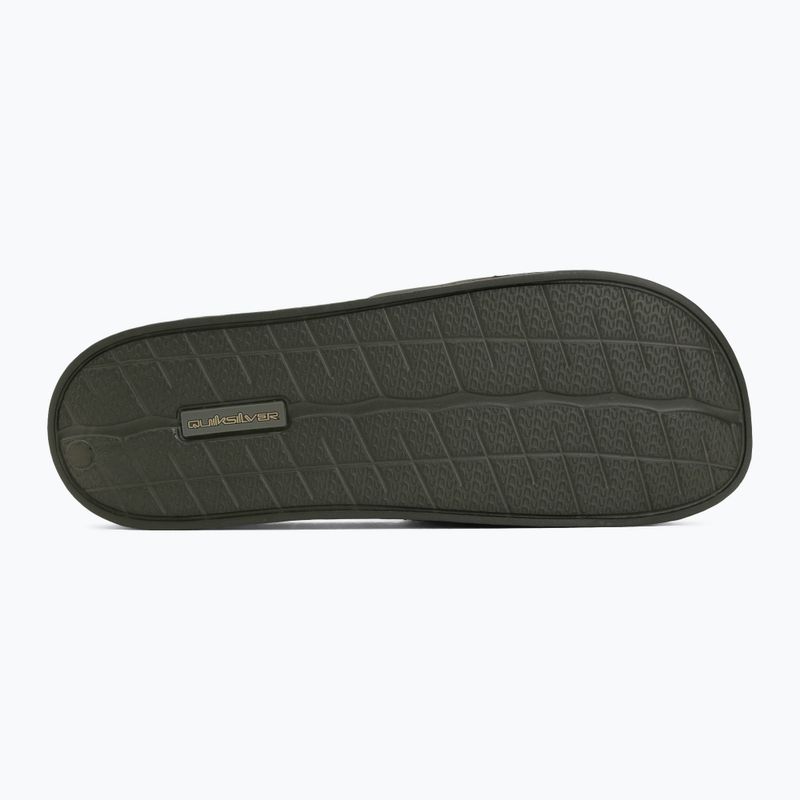 Herren Sandalen Quiksilver Sessions Slide grape leaf 4