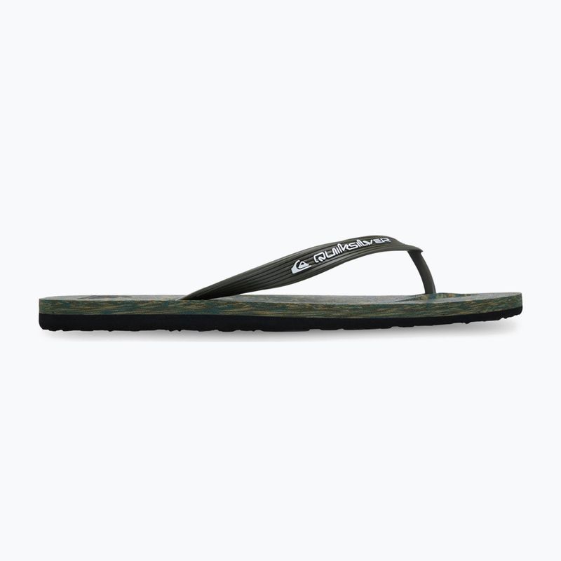 Herren Flip-Flops Quiksilver Molokai Recycled grape leaf 2
