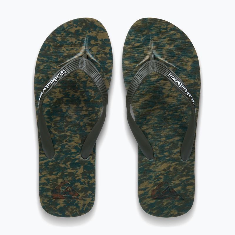 Herren Flip-Flops Quiksilver Molokai Recycled grape leaf 4