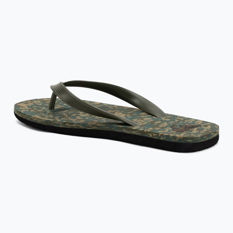 Herren Flip-Flops Quiksilver Molokai Recycled grape leaf 3