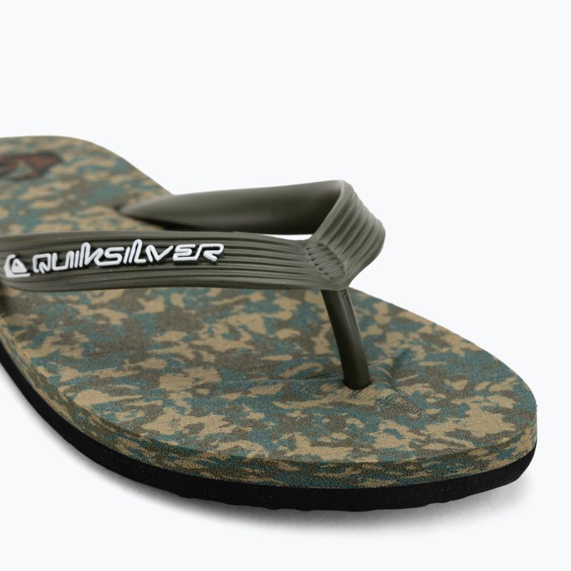 Herren Flip-Flops Quiksilver Molokai Recycled grape leaf 7