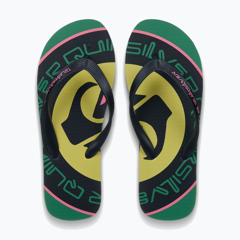 Herren-Flipflops Quiksilver Molokai Screen leprechaun 4