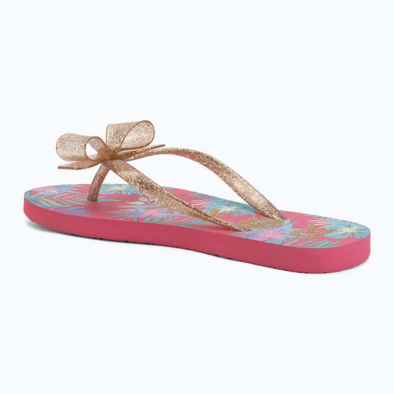 Kinder-Flipflops ROXY Lulu IV pink multi camo 3